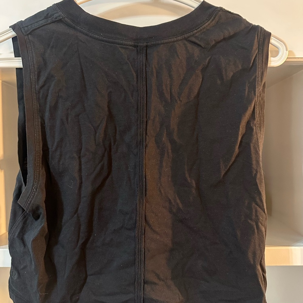 Black Sleeveless Top